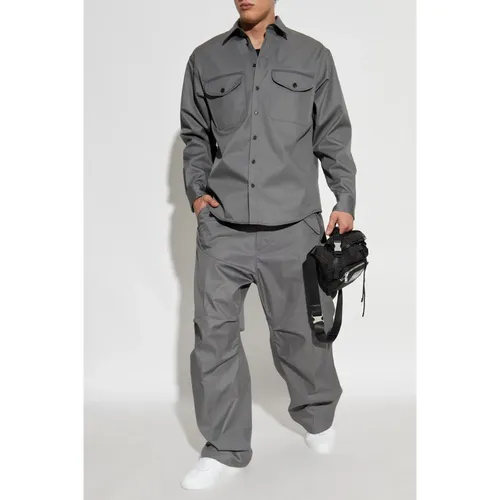 Trousers > Wide Trousers - - Dsquared2 - Modalova