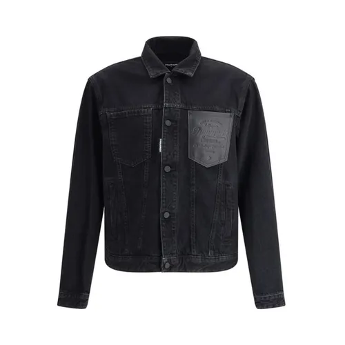 Jackets > Denim Jackets - - Dsquared2 - Modalova