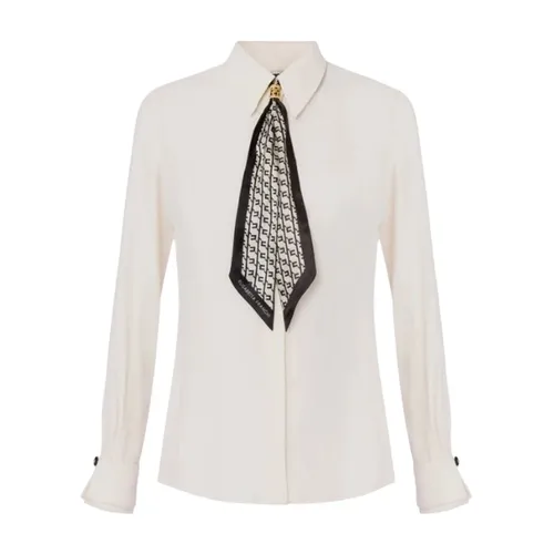 Blouses & Shirts > Shirts - - Elisabetta Franchi - Modalova