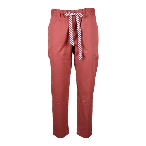 Trousers > Slim-fit Trousers - - Semicouture - Modalova