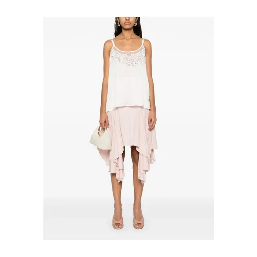 Tops > Sleeveless Tops - - Twinset - Modalova