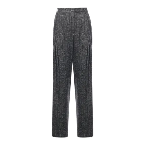 Trousers > Straight Trousers - - Dolce & Gabbana - Modalova