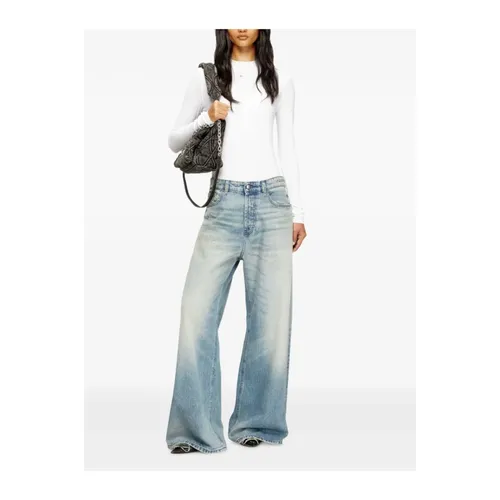 Jeans > Wide Jeans - - Diesel - Modalova