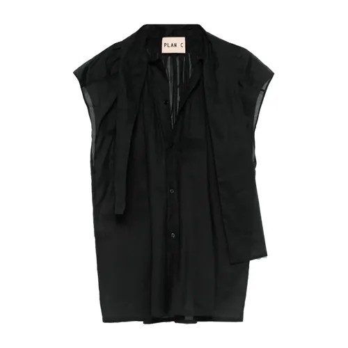 Blouses & Shirts > Shirts - - Plan C - Modalova