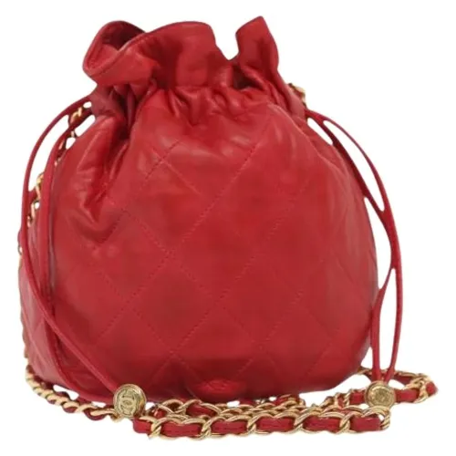 Pre-owned > Pre-owned Bags > Pre-owned Bucket Bags - - Chanel Vintage - Modalova