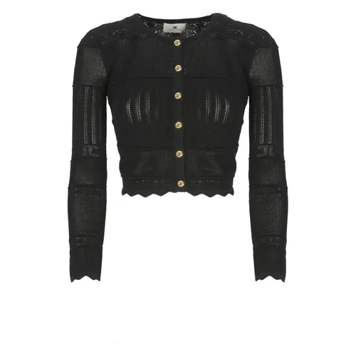 Knitwear > Cardigans - - Elisabetta Franchi - Modalova