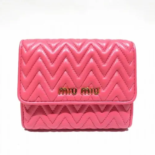 Pre-owned > Pre-owned Accessories > Pre-owned Wallets - - Miu Miu Pre-owned - Modalova