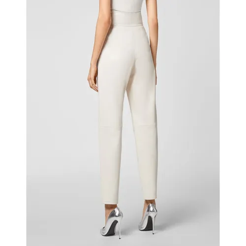Trousers > Leather Trousers - - Philipp Plein - Modalova