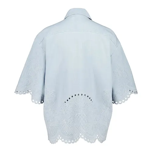 Blouses & Shirts > Denim Shirts - - Zimmermann - Modalova