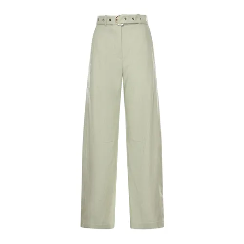 Trousers > Wide Trousers - - Pinko - Modalova