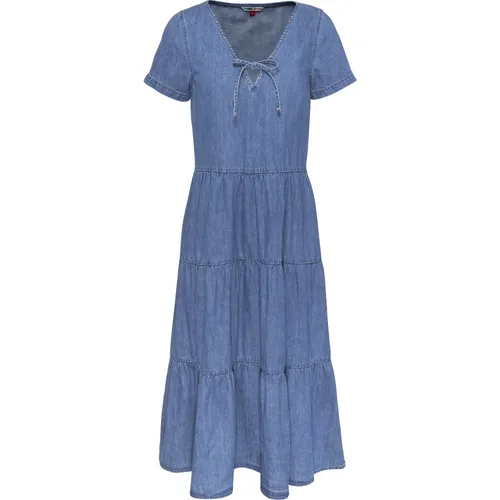 Dresses > Day Dresses > Midi Dresses - - Tommy Jeans - Modalova