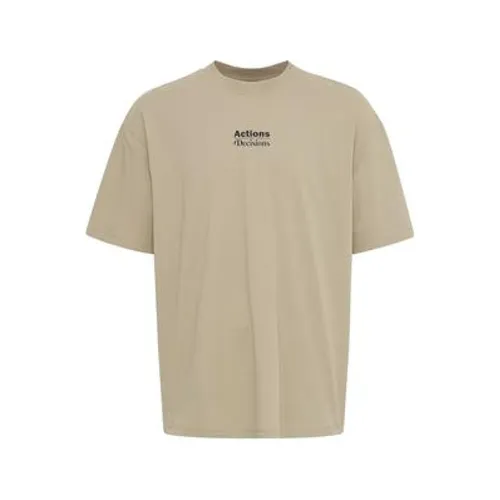 Blend - Tops > T-Shirts - Beige - Blend - Modalova