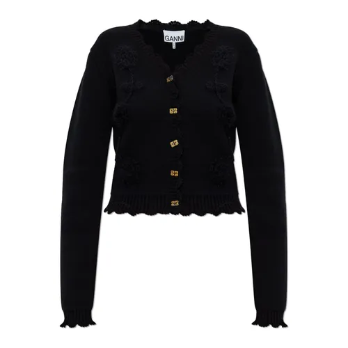 Knitwear > Cardigans - - Ganni - Modalova