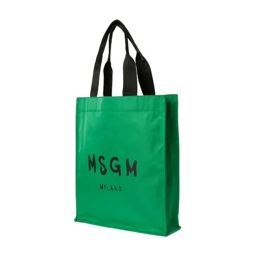 Msgm - Bags > Tote Bags - Green - Msgm - Modalova