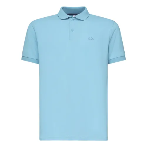 Sun68 - Tops > Polo Shirts - Blue - Sun68 - Modalova