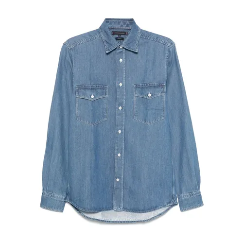 Shirts > Denim Shirts - - Tommy Hilfiger - Modalova