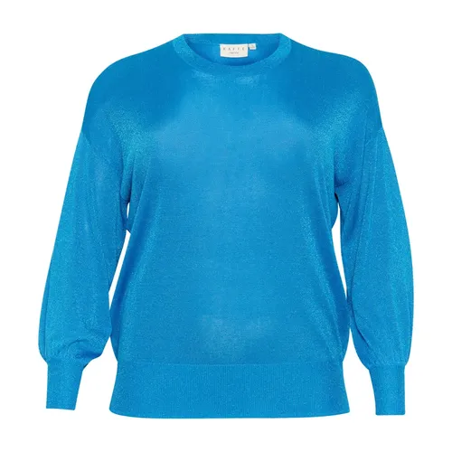 Knitwear > Round-neck Knitwear - - Kaffe Curve - Modalova
