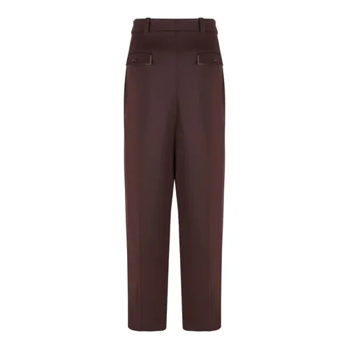 Trousers > Straight Trousers - - Elisabetta Franchi - Modalova
