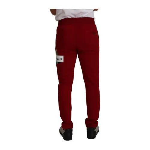 Trousers > Sweatpants - - Dolce & Gabbana - Modalova