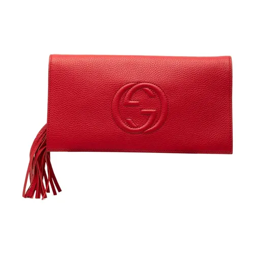 Pre-owned > Pre-owned Bags > Pre-owned Clutches - - Gucci Vintage - Modalova