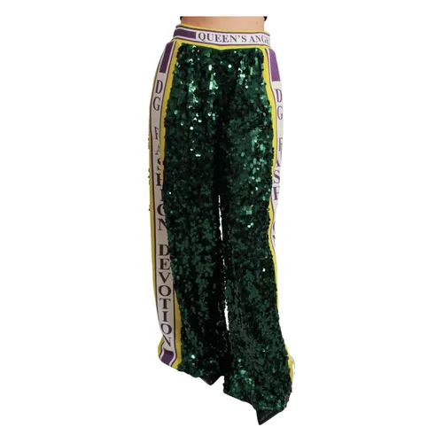 Trousers > Wide Trousers - - Dolce & Gabbana - Modalova
