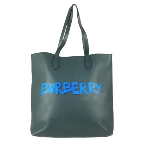 Pre-owned > Pre-owned Bags > Pre-owned Tote Bags - - Burberry Vintage - Modalova