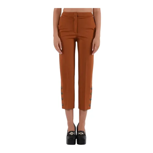 Trousers > Cropped Trousers - - Twinset - Modalova