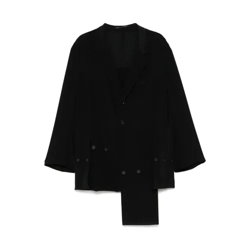 Coats > Single-Breasted Coats - - Yohji Yamamoto - Modalova