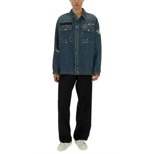 Shirts > Denim Shirts - - Helmut Lang - Modalova