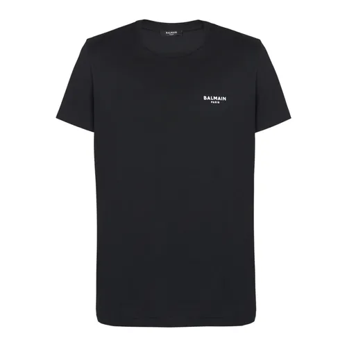 Balmain - Tops > T-Shirts - Black - Balmain - Modalova