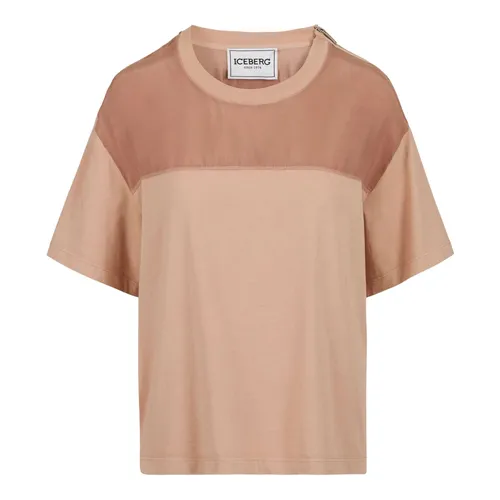 Iceberg - Tops > T-Shirts - Pink - Iceberg - Modalova
