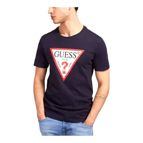 Guess - Tops > T-Shirts - Blue - Guess - Modalova