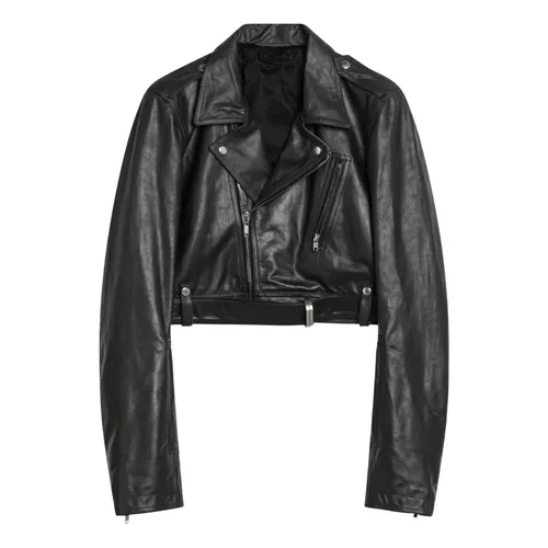Jackets > Leather Jackets - - Rick Owens - Modalova
