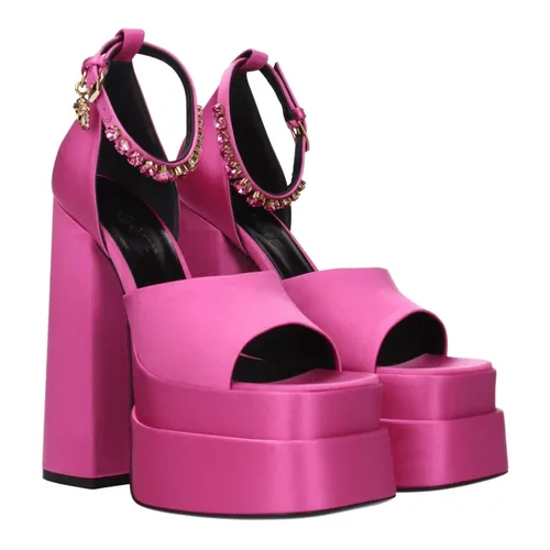 Shoes > Sandals > High Heel Sandals - - Versace - Modalova