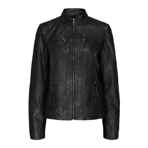 Jackets > Leather Jackets - - Notyz - Modalova