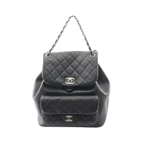 Pre-owned > Pre-owned Bags > Pre-owned Backpacks - - Chanel Vintage - Modalova