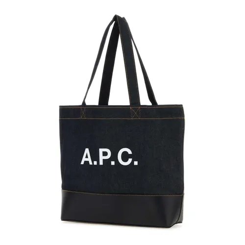 A.p.c. - Bags > Tote Bags - Blue - A.p.c. - Modalova