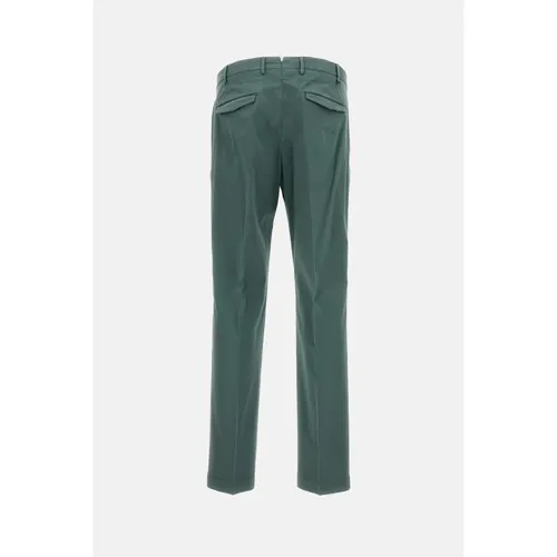 Pt01 - Trousers > Chinos - Green - Pt01 - Modalova