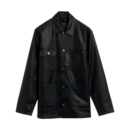 Jackets > Leather Jackets - - Carhartt Wip - Modalova