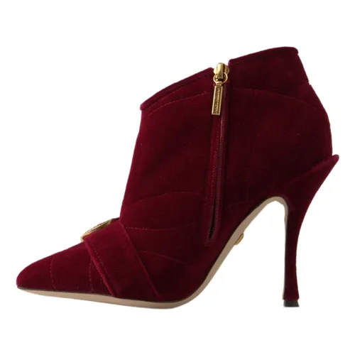 Shoes > Boots > Heeled Boots - - Dolce & Gabbana - Modalova