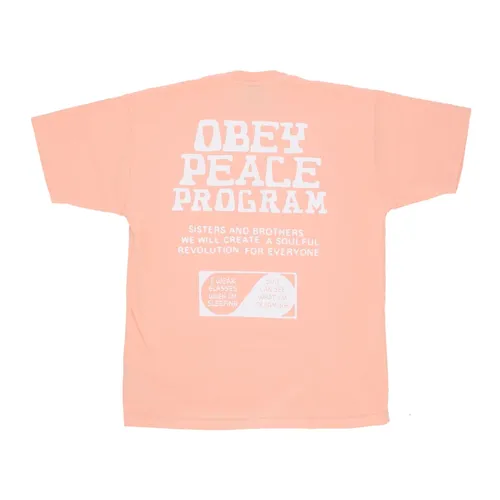 Obey - Tops > T-Shirts - Pink - Obey - Modalova