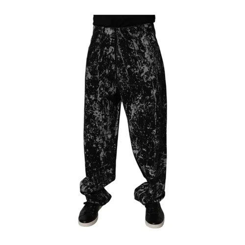 Trousers > Wide Trousers - - Dolce & Gabbana - Modalova