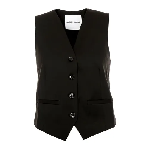 Jackets > Vests - - Samsøe Samsøe - Modalova