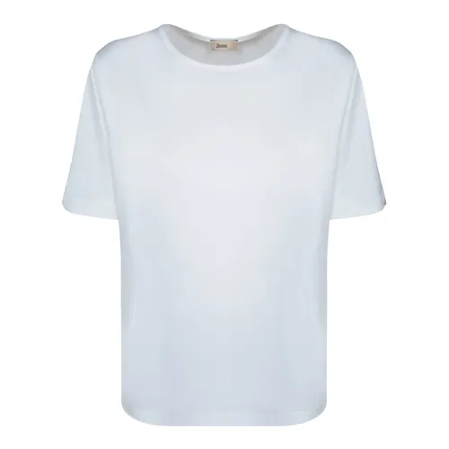 Herno - Tops > T-Shirts - White - Herno - Modalova