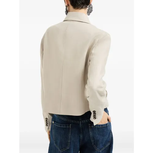Jackets > Light Jackets - - Brunello Cucinelli - Modalova