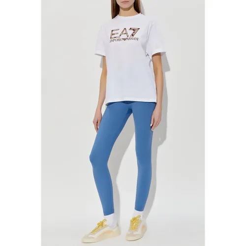 Sport > Fitness > Training Bottoms > Training Leggings - - Emporio Armani EA7 - Modalova
