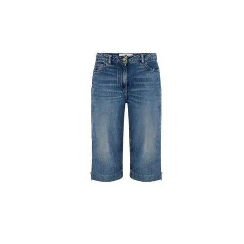 Shorts > Denim Shorts - - Elisabetta Franchi - Modalova