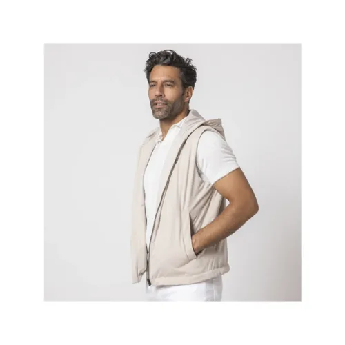 Herno - Jackets > Vests - Beige - Herno - Modalova