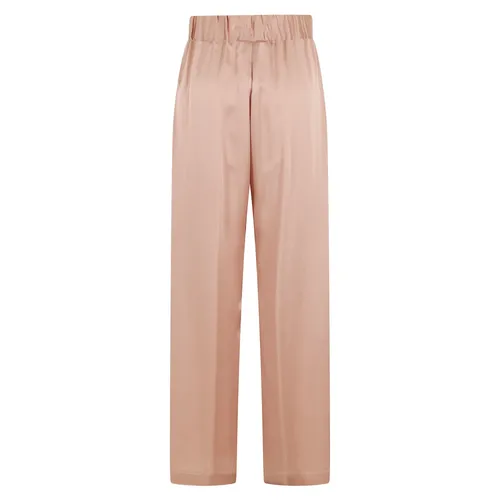 Trousers > Wide Trousers - - Semicouture - Modalova