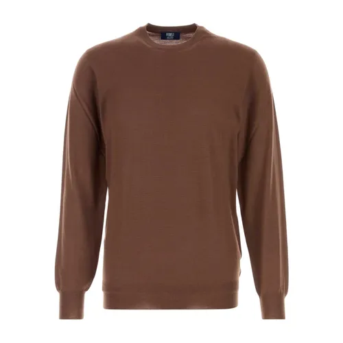 Knitwear > Round-neck Knitwear - - Fedeli - Modalova